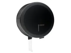 Toiletpapierdispenser Mini Jumbo Metaal Zwart