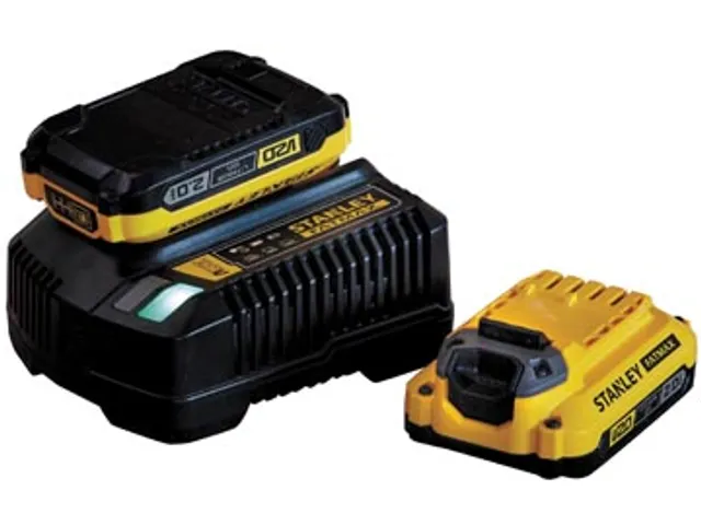 Fatmax V20-Startpakket Accu En Lader SFMCB12D2 18V 2Ah