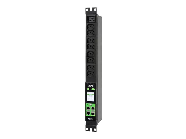APC Easy PDU EPDU2016M - Metered, 1U, 16A, 230V, (8x)C13, C20 stekker