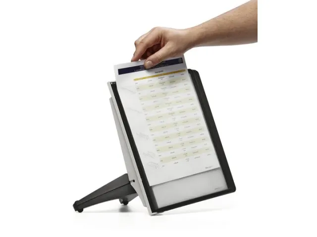 Bureaustandaard A4 Sherpa Soho Met 5tassen Zwart