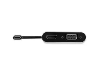 USB-C naar VGA en HDMI adapter 2-in-1 multiport video adapter - 3