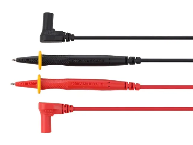 SET Met PVC Meetsnoeren - CAT III 600 V - 12 A - 18 AWG - Lengte 70cm