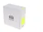 Etiket Rillprint 35mm 500st op rol fluor geel