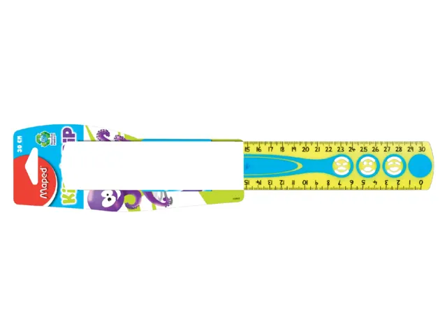 Liniaal Maped Kidy'grip 30cm assorti