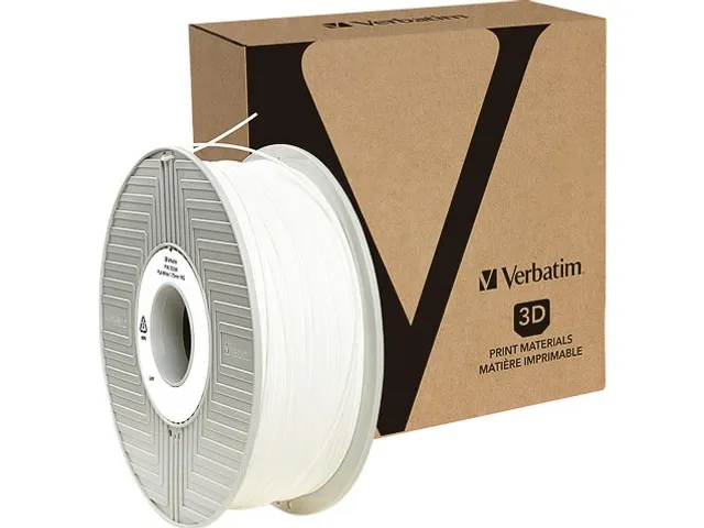 Verbatim PLA filament voor 3D printer 1,75mm Wit 1kg