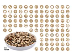 Stempels Mini Woodies assorti