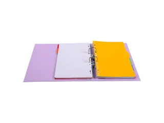 Ordner PVC Prem'Touch A4 70 mm lila - 2