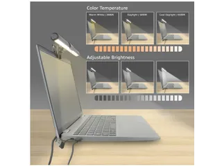 Laptop lamp ACT Clip-on led dimbaar USB - 6