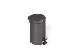 pedaalemmer,3l,HxØ 270x170mm,binnenbak kunststof,romp staal antraciet
