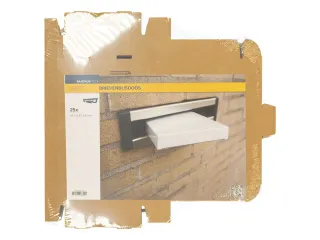 Brievenbusdoos Raadhuis 180x115x28mm krimp a 25 stuks golfkarton bruin - 5