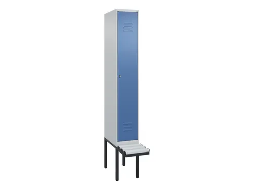 locker voor scheiding van kleding,HxBxD 2120x300x815mm,1vak