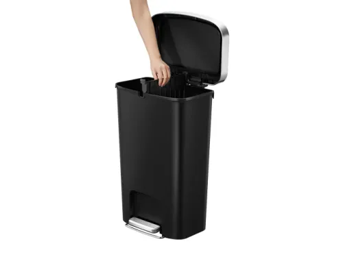 Hana 1 Pedaalemmer 2x25 Liter Zwart