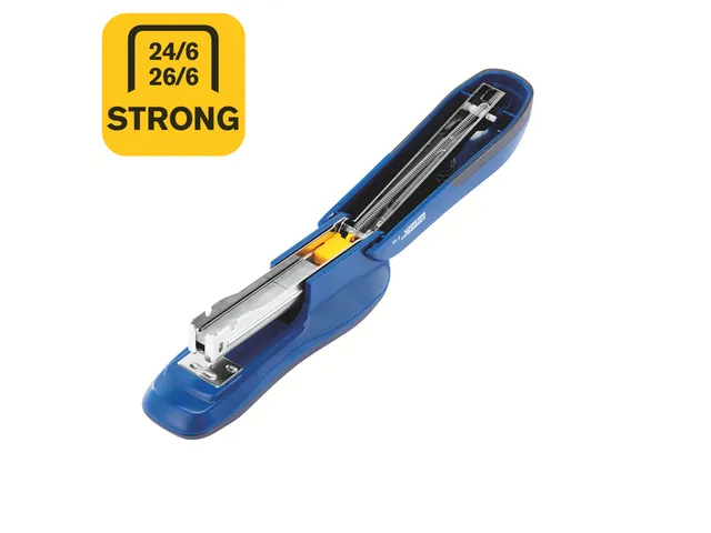 Nietmachine Rapid F16 Halfstrip 20vel 24/6 blauw