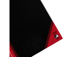Notitieboek Bantex zwart/rood A6 lijn 70gr 96vel - 4