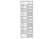 Tableau D’absence Legamaster 77x28cm 30 Positions