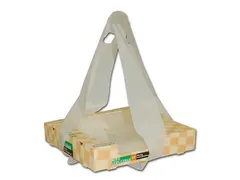 Draagtas t.b.v. pizza/gebaksdozen hdpe 35mq (1000 stuks)