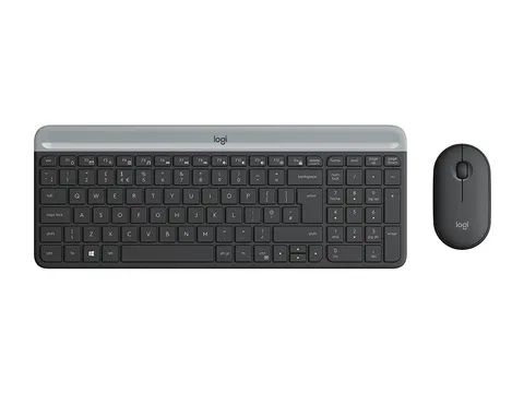 Logitech MK470 Slim Wireless Combo QWERTY (Deens, Noors, Zweeds, Fins)