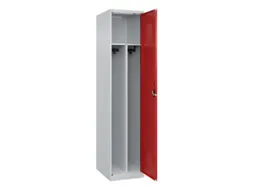 locker voor scheiding van kleding,HxBxD 1850x400x500mm,1vak