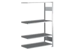 Inhaakstelling Aanslagrand Aanbouwveld 1850x1000x300mm 4legborden