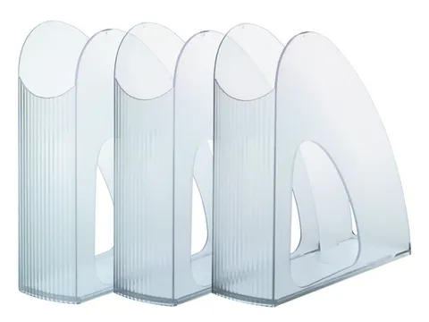 Tijdschriftencassette HAN Twin C4 transparant