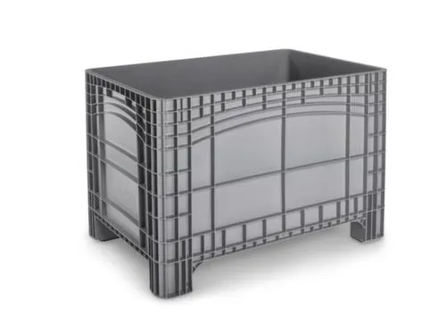 container met grote capaciteit,HxLxB 800x1200x800mm,535l,PE,grijs
