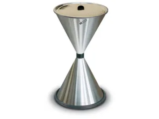 Zandasbak Draaimechaniek Aluminium Inlegschotel Classic Rvs - 1