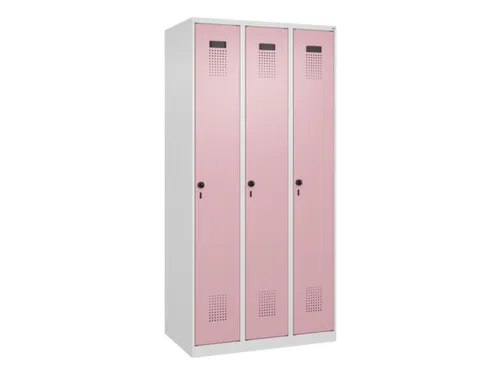locker voor scheiding van kleding,HxBxD 1850x900x500mm,3vak