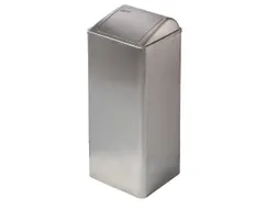 Afvalbak Rvs 80 Liter Gesloten