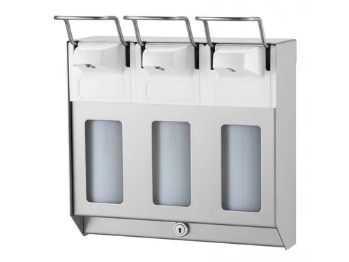 Trio Zeepdispenser Desinfectiemiddeldispenser Beugel Rvs 500 Ml