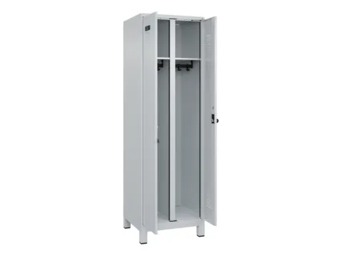 locker voor scheiding van kleding,HxBxD 1950x600x500mm,2vak
