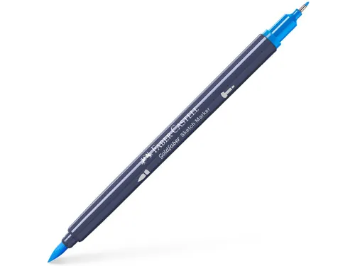Sketchmarker Faber-Castell Goldfaber 451 saltwater blue op alcoholbasi