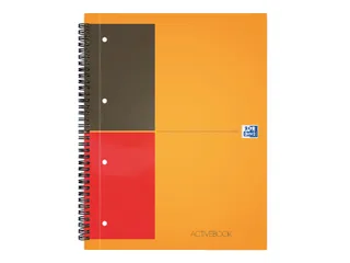 Spiraalblok Oxford International Activebook A4+ lijn - 1