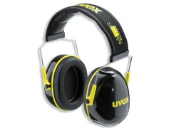 uvex K2 2600-002 gehoorkap met hoofdband