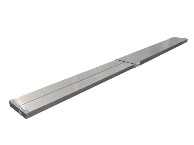 plancher télescopique,p. escabeau à échelons,L 1,75-2,98m,alu