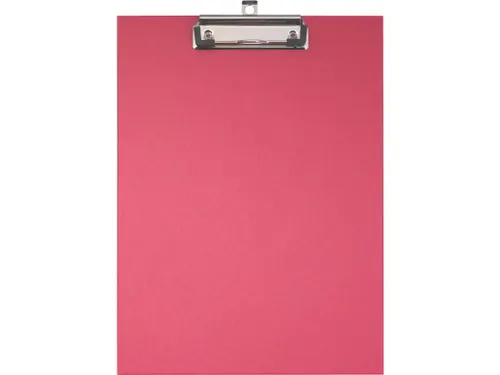 Klemplaat gecoat papier A4 rood