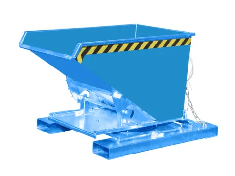 3-zijdig Kantelende Kiepbak 0.30m³ Hxbxd 890x1010x1260mm Rood