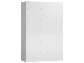 lockerkast,HxBxD 1800x1185x500mm,3x5vakken,vak B 395mm,cil.-slot - 1