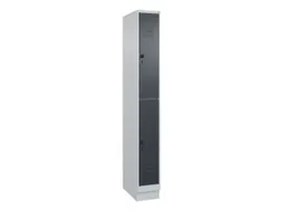 dubbeldekse locker,HxBxD 1950x250x500mm,1x2vak.,vak B 250mm