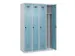 locker voor scheiding van kleding,HxBxD 1850x1200x500mm,4vak