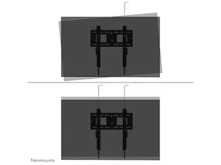 Neomounts LEVEL-750 WL30-750BL14 Vlakke heavy duty muurbeugel - 42-75 - 7