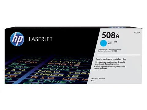 Tonercartridge HP CF361A 508A blauw