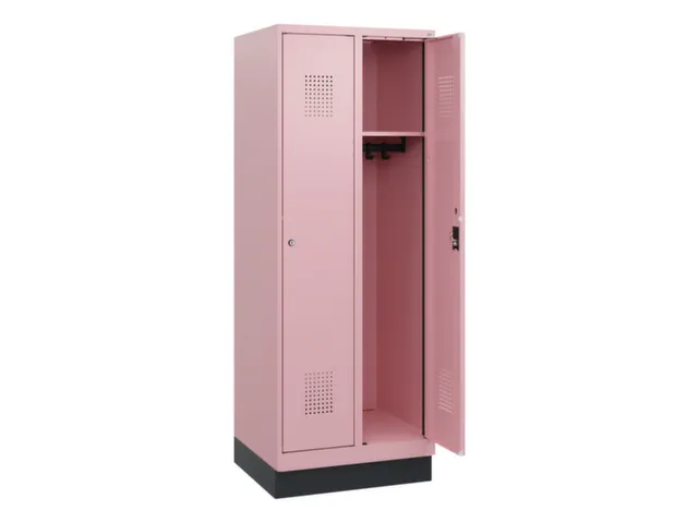 schoollocker,HxBxD 1630x600x500mm,2vak,vak B 300mm,cil.-slot,sokkel