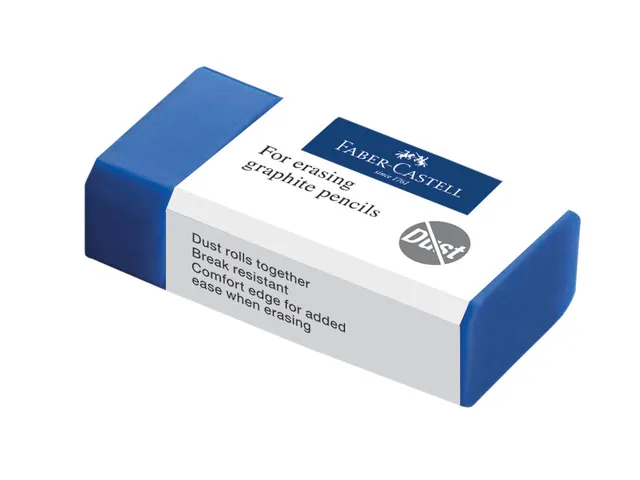 Gum Faber Castell Stofvrij Blauw