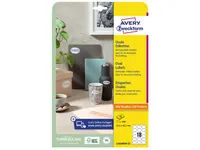 Avery Zweckform Kopieerapparaat etiketten
