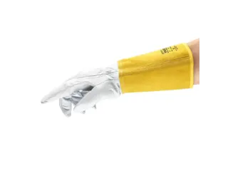 Ansell ActivArmr 43-217 lashandschoenen, wit, maat 11, per 36 paar - 1