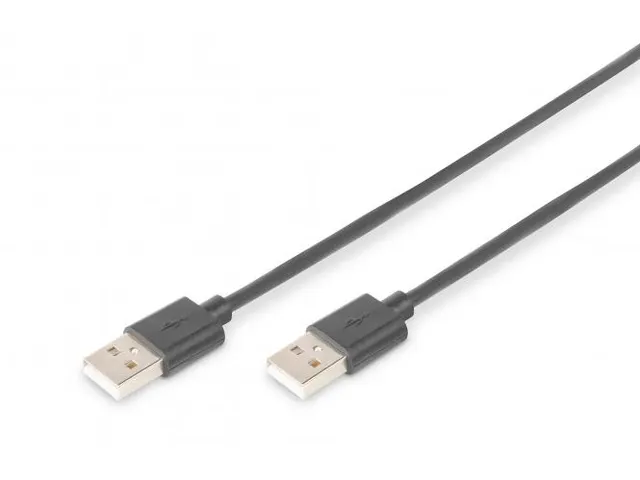 USB 2.0-aansluitkabel type A mannelijk/mannelijk 1m USB 2.0-compatibel