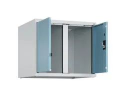 opzetkast,v. locker voor scheiding van kleding,2vak.,vak B 300mm