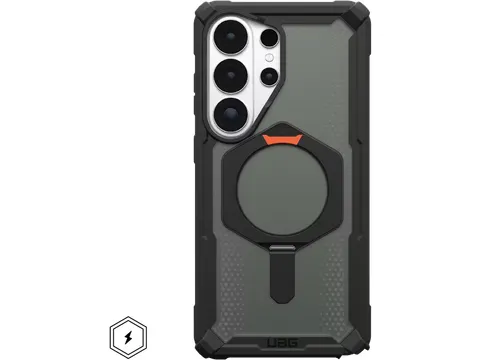 Plasma XTE Samsung Galaxy S26 Ultra Hoesje Magnetic Stand Zwart Oranje