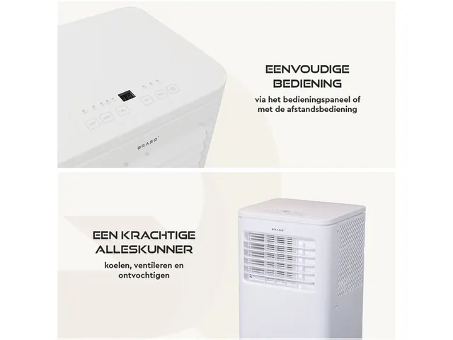 Airconditioning BRASQ MAC9000 9000 BTU wit