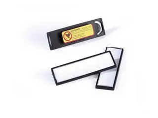 Badge Durable clip card met magneet 17x67mm - 1